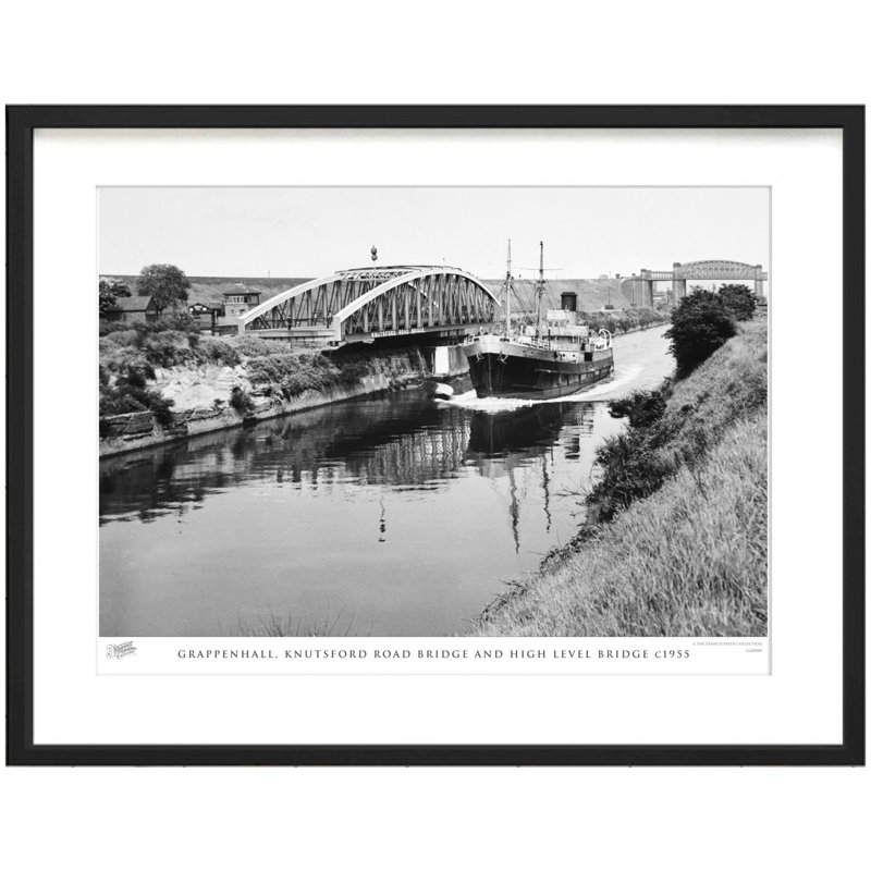 Grappenhall, Knutsford Road Bridge And High Level Bridge C1955 by Francis Frith - Single Picture Frame Print