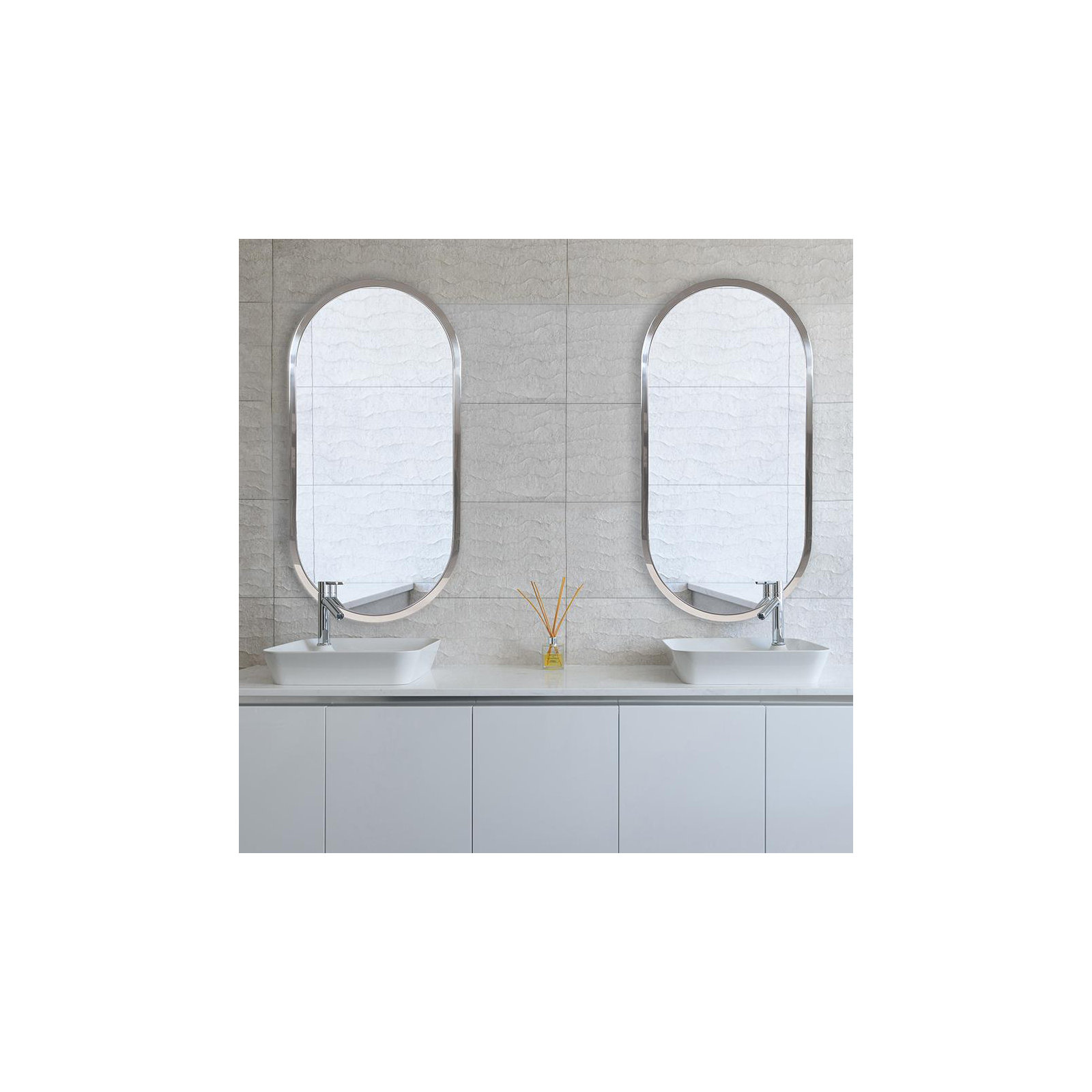 Simone Capsule Stainless Steel Mirror