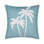 Escape Ocean Square Performance Pillow Cover & Insert