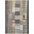 3' X 5' Brown Ivory And Gray Geometric Washable Indoor Outdoor Area Rug
