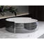 Lavabo vasque de salle de bain rond avec drain escamotable MEJE-92561642