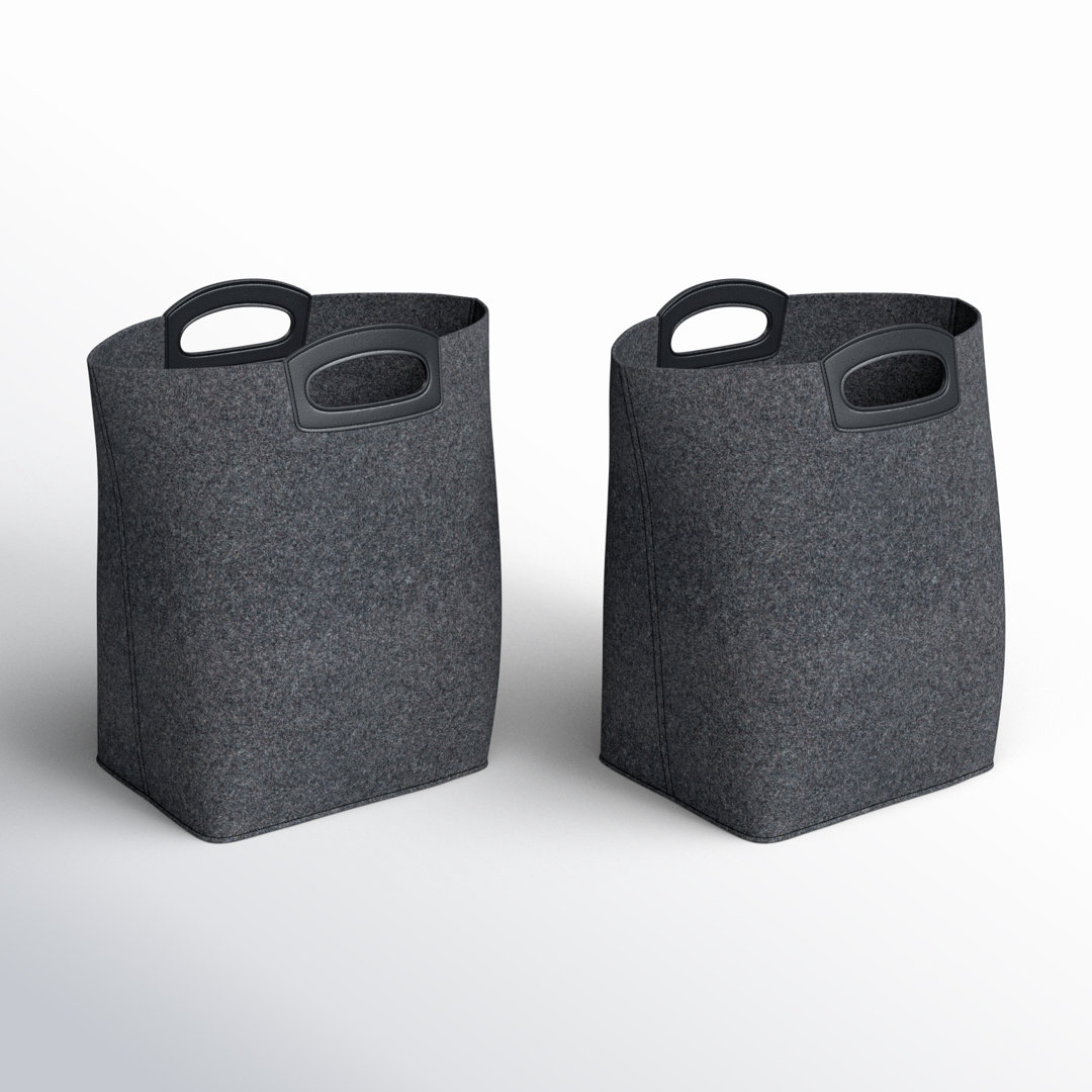 Handle Felt Storage Bin (Set of 2) SortJoy 