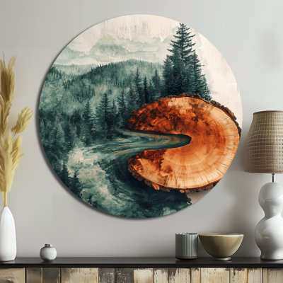 Judesa - Traditional Orange Metal Art Print