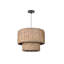 Luminaire suspendu en rotin 1 lumière Armenakis-891556619