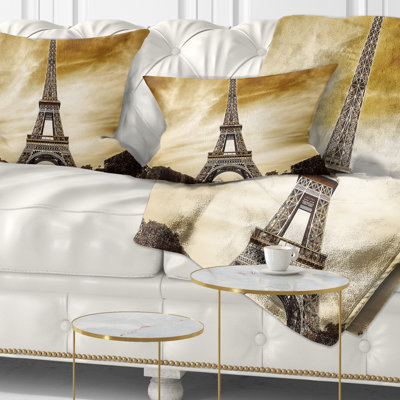 Coussin lombaire Photographie Eiffel Tower