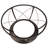 Treble Round Steel Wood Burning Fire Pit