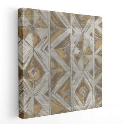 «Earthtone Pattern I», reproduction d'art sur toile