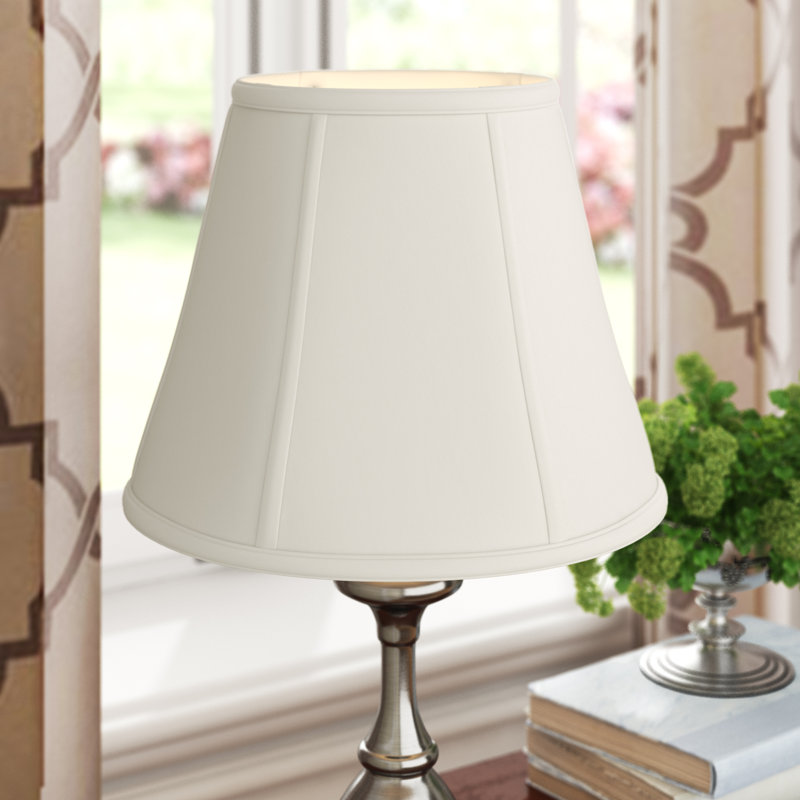 Royal Designs, Inc. BSO-707-12WH, abat-jour de base empire profond, 6 x 12 x 9,25, blanc, Blanc