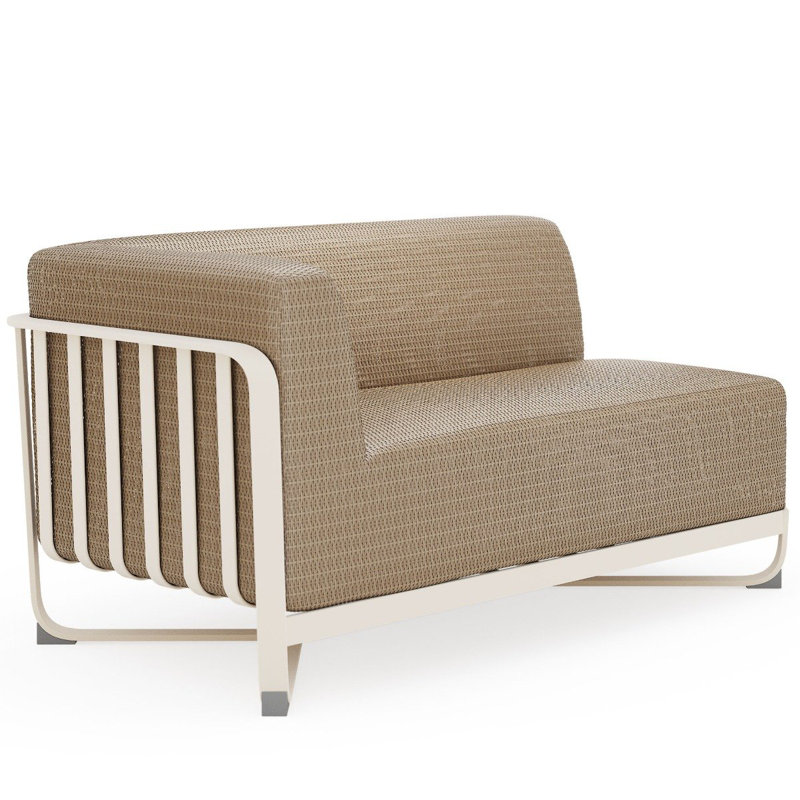 Juno Outdoor 2 - Seat Loveseat, Textured Black