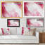 Décoration murale en toile de luxe luxueuse blanc rouge marbré-2030727717-2030727716