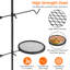 ZACOO 62cm W Portable Charcoal Grill