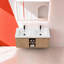 Meuble-lavabo flottant 48 po Dualspace