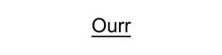 Logo Ourr