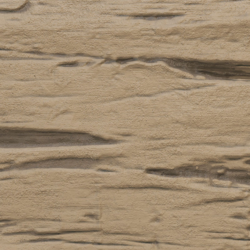 Poutre de plafond en bois artificiel Timberthane, Amande, L 8 pi, 6"H x 8"W