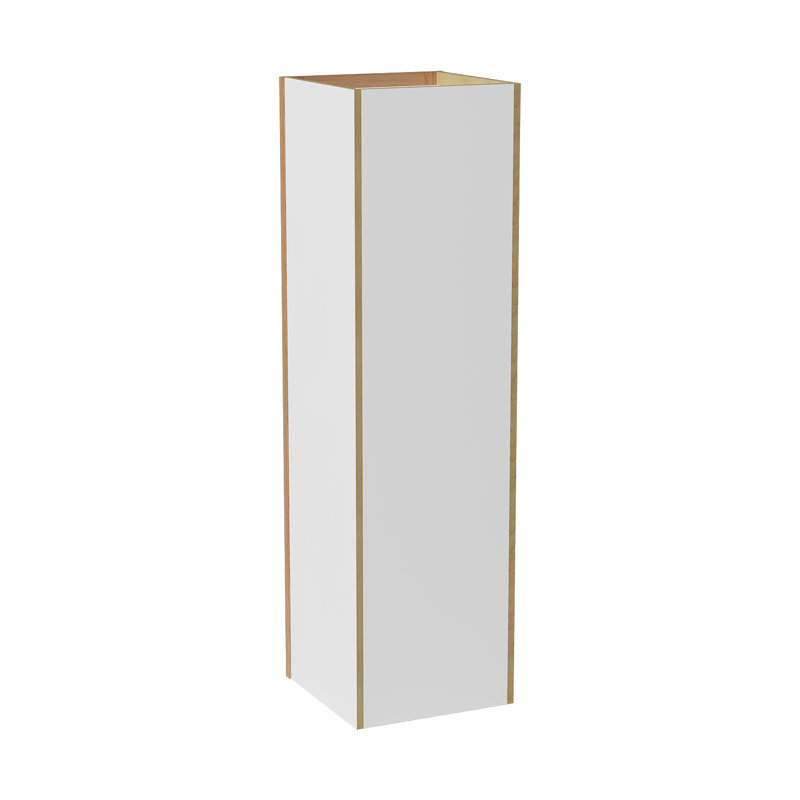 Armoire de cuisine en bois massif prête à assembler, H 42 po x l 12 po x P 12 po, Chêne Redondo