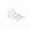 Lit plateforme tapissier en similicuir-251243088
