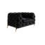 Chesterfield Hanks Sofa Set 3+2+1 with Gold Metal Legs-59345867