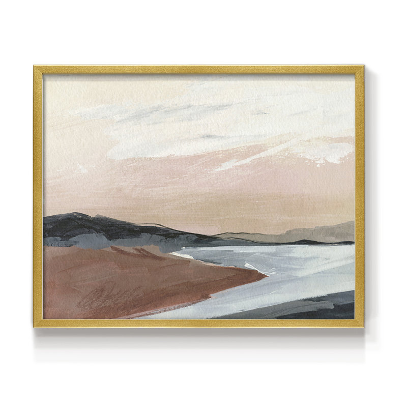 Paynes Coast I - Reproduction encadrée - Restickable, H 8 po x l 10 po