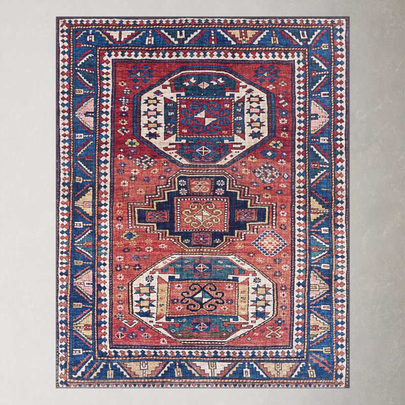 Broden Oriental Indoor Rug, Rectangle 3'6" x 5'6"