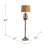 Melvin 62'' Distressed Traditional Floor Lamp