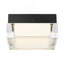 5" Black Integrated LED Flush Mount-918816540-918816541