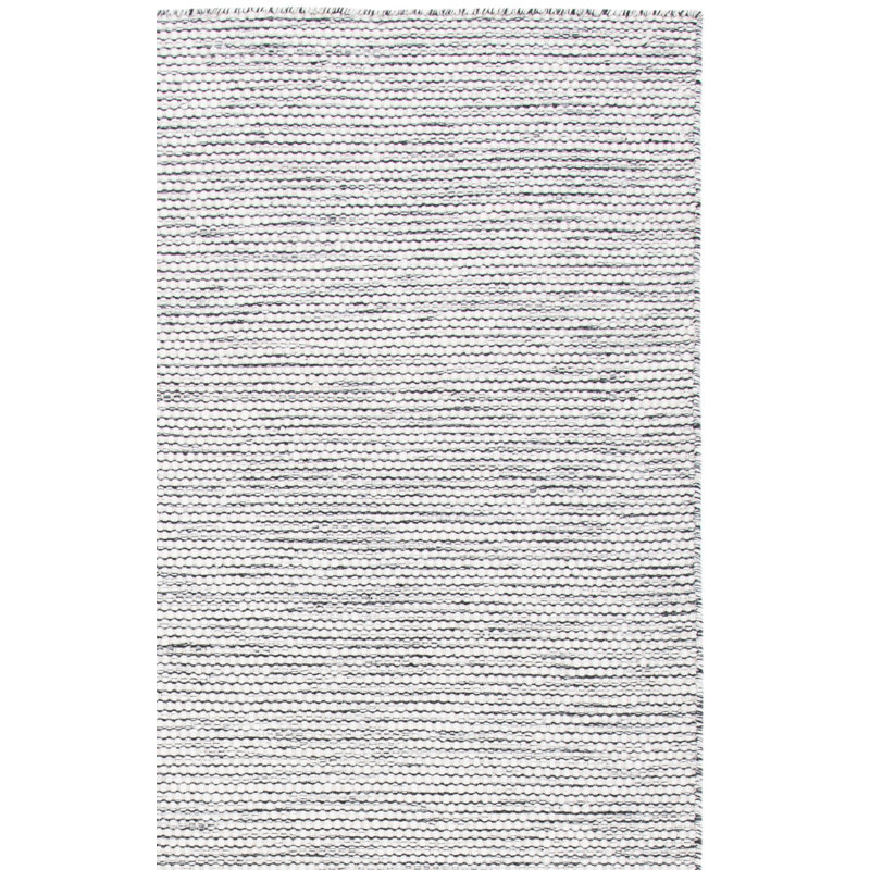 Tapis ivoire / noir Marblehead 975, Tapis de couloir 2 pi 3 po x 9 pi