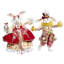 Mr & Mrs Cotton Tail Rabbit, Medium - 23-24 Inches  Set Of  2
