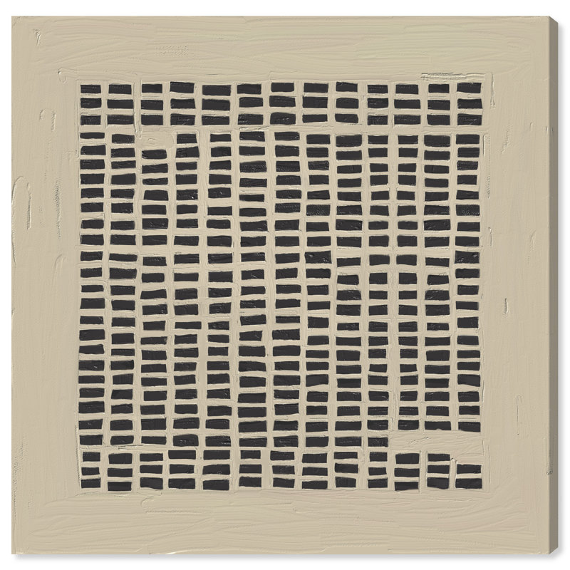 Tiny Windows II Canvas Abstract Print by Oliver Gal, Black Frame, 12 x 12, 12"H x 12"W, Gallery Wrapped