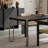 Durable solid wood dining table-228233358