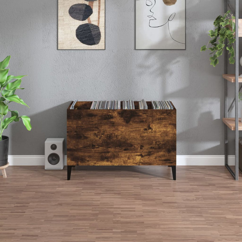 Ljubomila 1 -Shelf, Smoked Oak