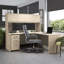 Bureau en L avec huche Studio C - réversible-1431090346