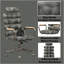 Chaise de bureau Calan-455414380-455414381