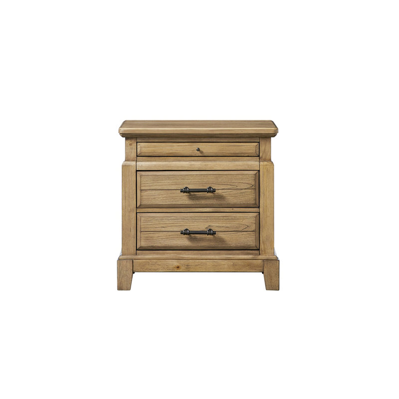 Drawer Nightstand, Caramel