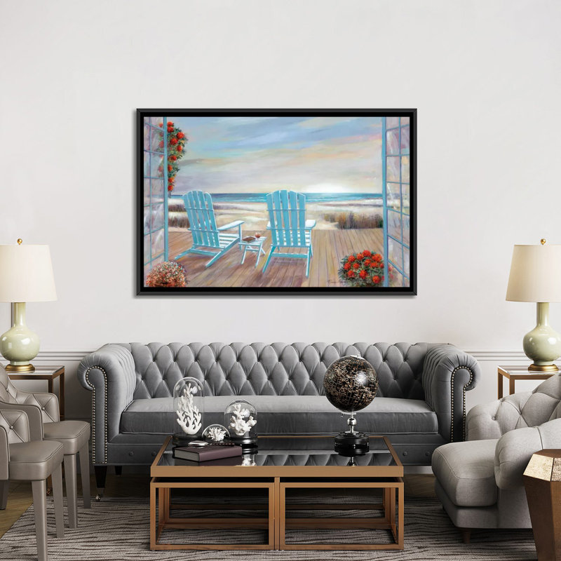 Serendipity - Reproduction d'art sur toile tendue, H 40 po x l 60 po x p 1,5 po, Toile tendue