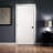 Primed Hardboard Solid Core Flush Door-113473738