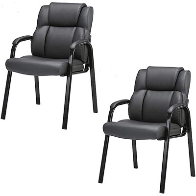 Chaise de salle d'attente l 25,2 po avec structure en métal