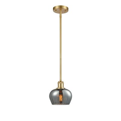 Luminaire suspendu 1 lumière à une cloche Calton