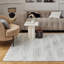 Carmel Modern Abstract Cream/Grey Area Rug-113735676