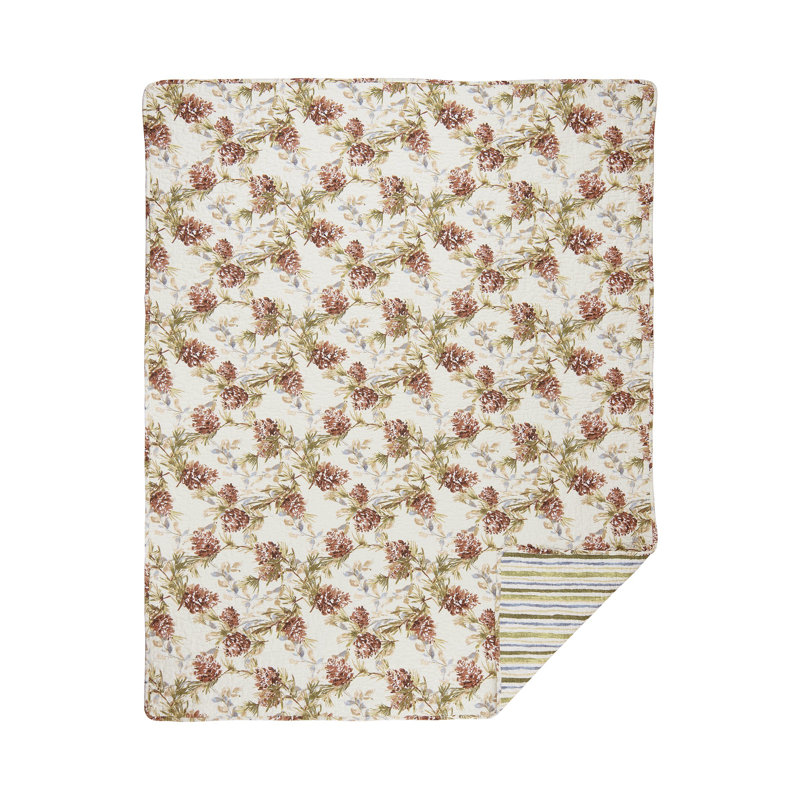 Cooper Pines Quilted Cotton Throw Blanket
