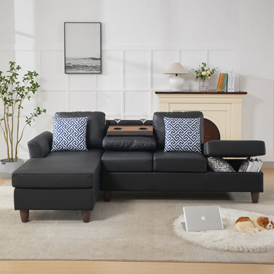 Unités de rangement cachées et coussins décoratifs assortis pour maisons modernes