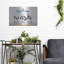 «Wash Brush Floss Flush» par August Grove® par Marla Rae, art mural en métal-978936522