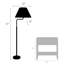 61'' Swing Arm Floor Lamp