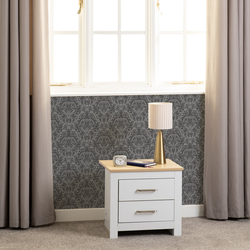 Henryville Bedside Table, White