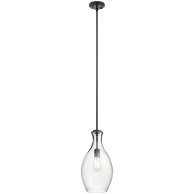 Luminaire suspendu cylindrique à 1 lumière Moten