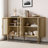 Kiran Sideboard with Glass Doors & Adjustable Shelves-850025735
