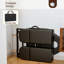 Fold/Portable Beauty Bed Adjustable 3 Section Massage Table Split Legged Folding Massage Chair with Storage Bag,Black