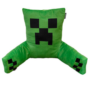 oreiller minecraft relax, coussin rampant, dossier