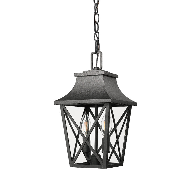 Luminaire suspendu d'extérieur 2 lumières