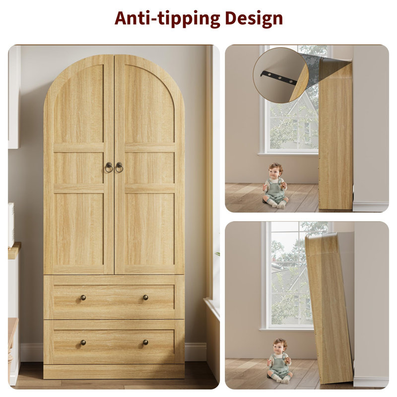 182.4cm Kitchen Pantry, Yellow