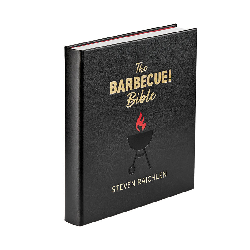 The Barbecue Bible Leather Bound Book
